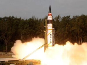 India successfully test fired the Agni 5