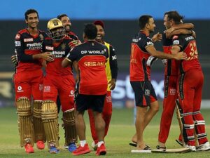 KS Bharats last ball six powers RCB home