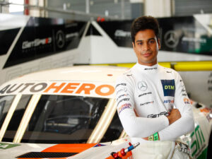 Mercedes AMG driver Arjun Maini