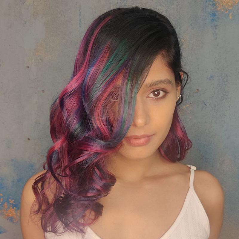 Pranati Rai Prakash hair transformation