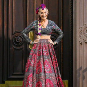 Sarah Jessica Parker in Falguni Shane Peacock lehenga