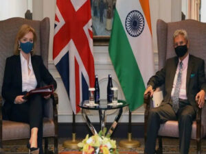 UK Secretary of State for Foreign Ms Elizabeth Truss will arrive in New Delhi