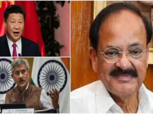 india strongly rejects chinas objection to vice president naidus arunachal visit