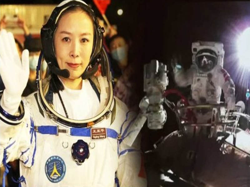 Astronaut Wang Yaping has become the first Chinese woman to walk in space