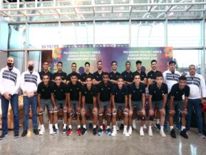 Egypt arrive for FIH Odisha Hockey Mens Junior World Cup Bhubaneswar 2021