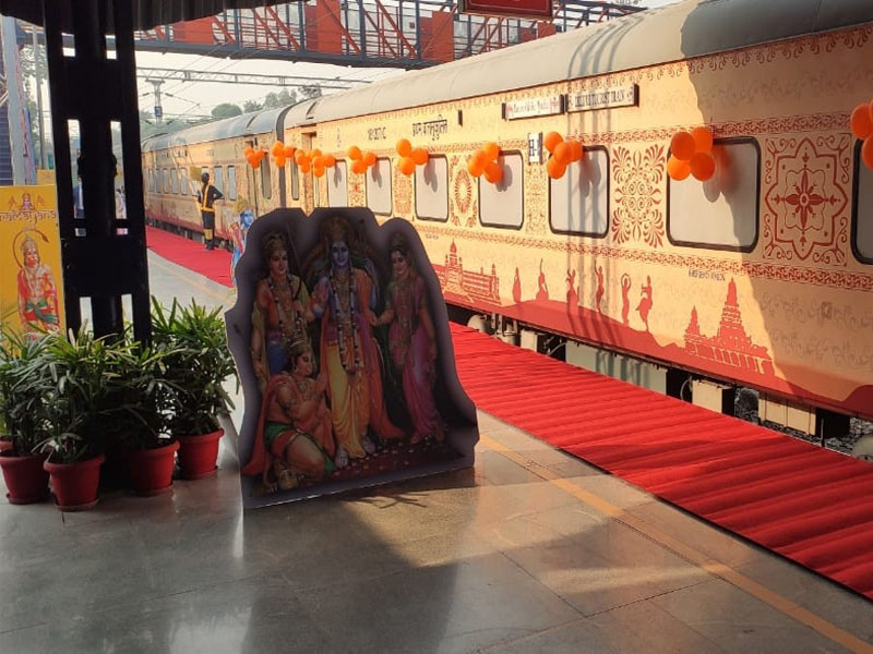 IRCTC depart its first train on the Ramayana Circuit