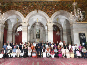 President Kovind confers Padma awards to prominent personalities in Rashtrapati Bhavan