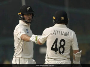 india vs new zealand 1st test match day 2