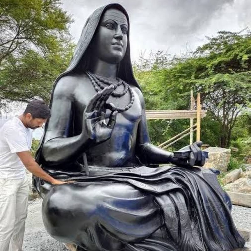 statue of Adi Shankaracharya at Kedarnath