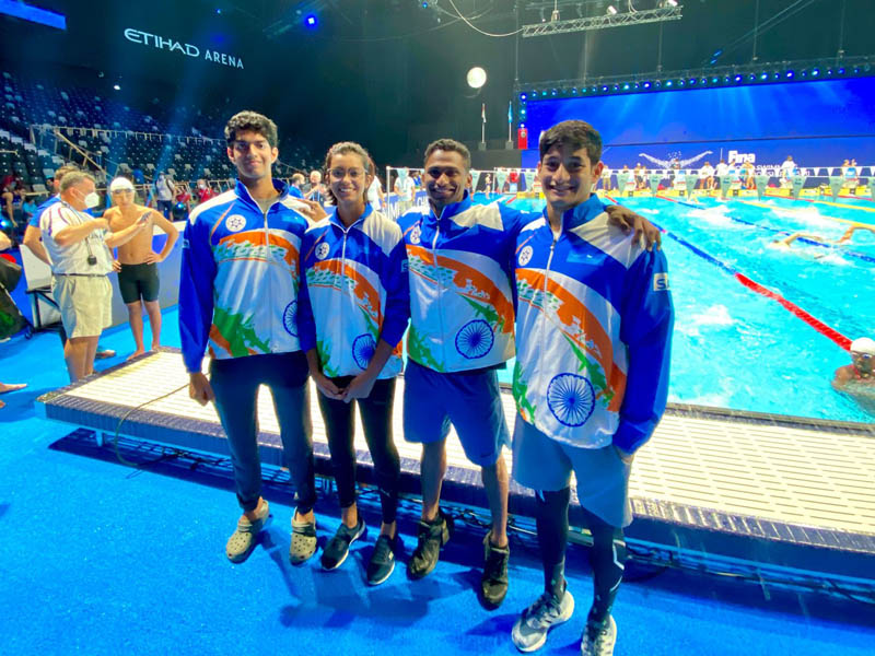 Four member Indian swimming team is all set to participate in FINA World Short Course