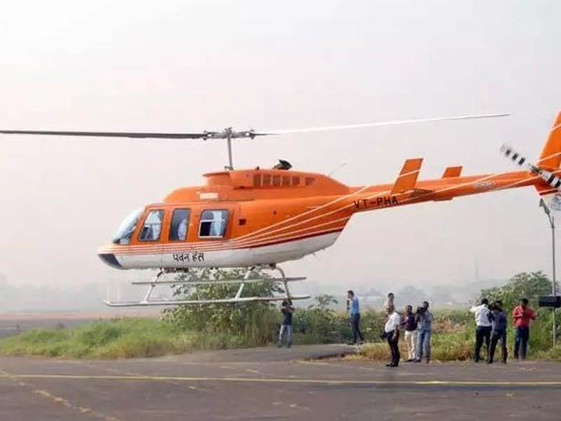 Heli taxi service to Mandi Kullu and Rampur via Shimla from Chandigarh