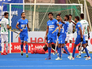 India celebrates goal