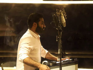 NTR JR Dubbing picture from RRR