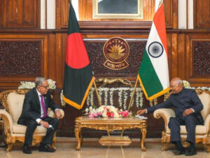 Prez Ram Nath holds delegation level talks with Prez of Bangladesh