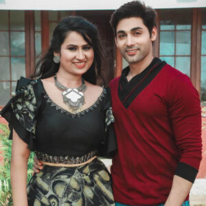 Ruslaan Mumtaz with Ruchika Gupta