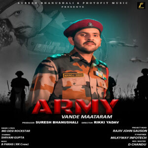 MD Desi Rockstar and Photofit Music tribute to Army