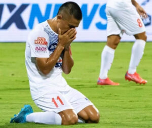 Who is after Sunil Chetri