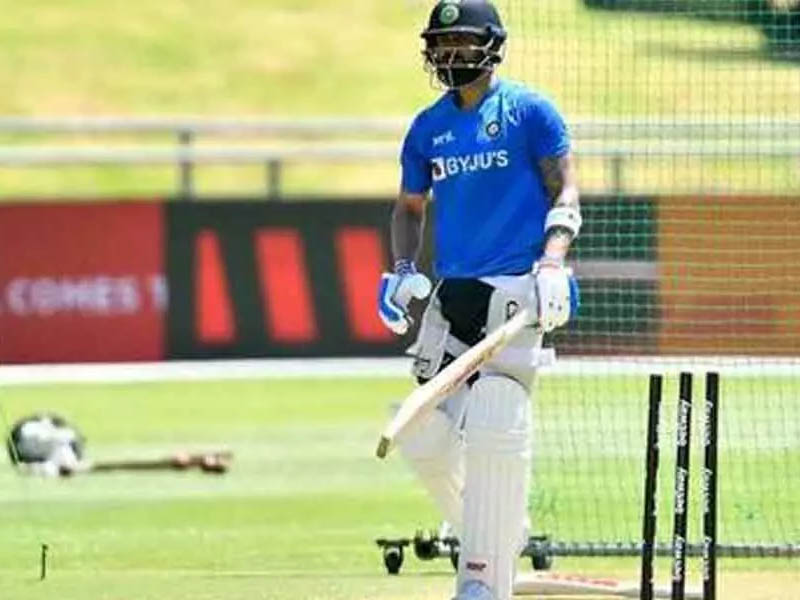 kohli hits nets could return for decisive third test against sa