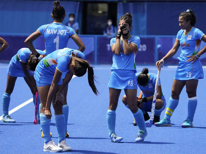 women hockey fourth in olympic by chance