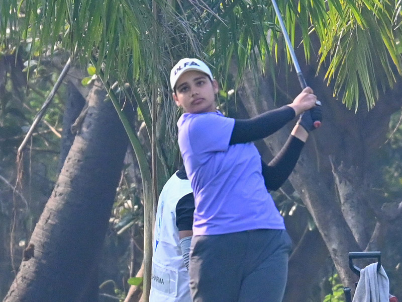 Jahanvi fights back on back nine to retain lead in 2nd Leg of Hero WPGT