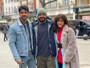 Karan Wahi and Anya Singh shoot for Never Kiss Your Best Friend Season 2