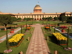 Mughal Gardens at Rashtrapati Bhavan