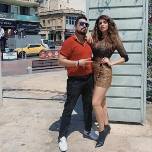 Shama Sikander shoots for her upcoming song with Mika