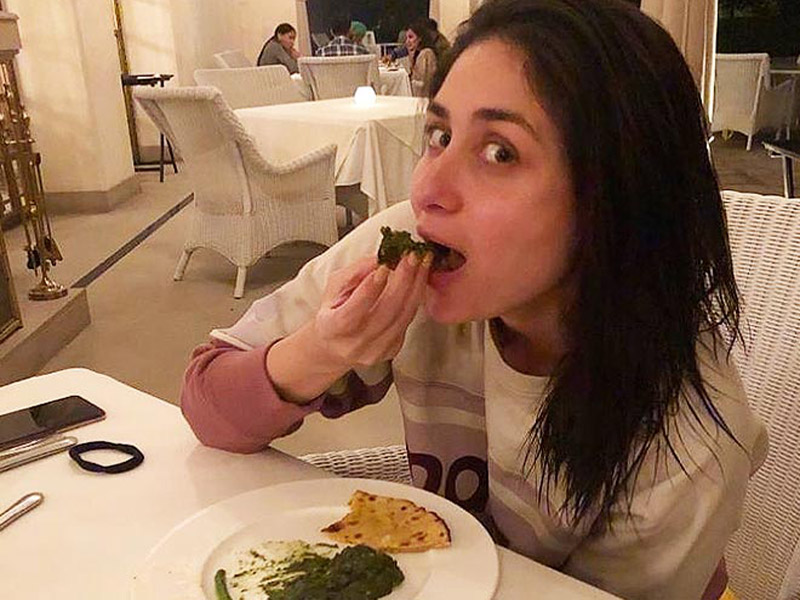 kareena kapoor khan eating