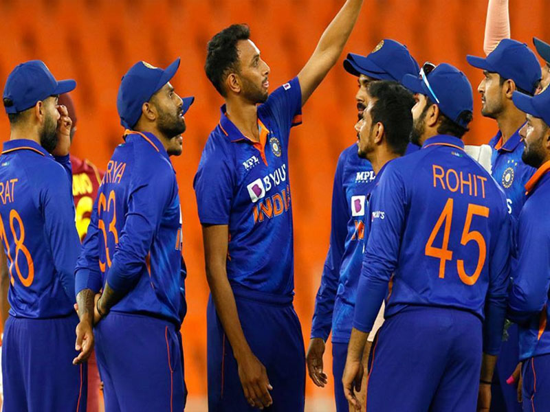 prasidh krishna stars as india beat west indies by 44 runs in 2nd odi to clinch three match series