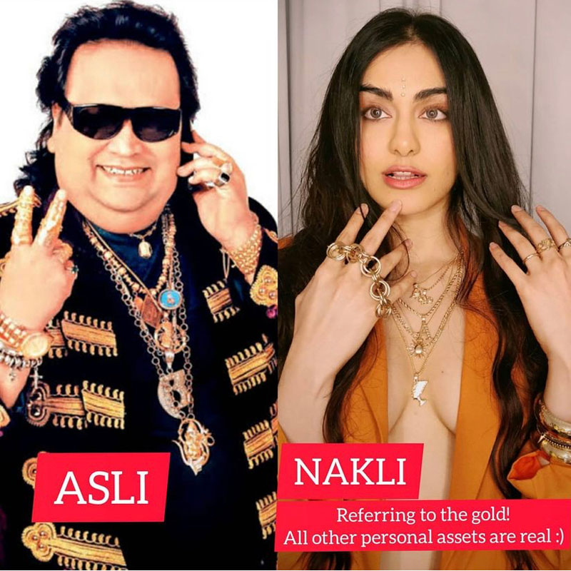 Adah sharma clears the air on Bappi Da post