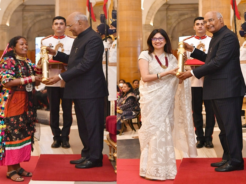 Prez Ram Nath Kovind presents Nari Shakti Puraskars for 2020 and 2021