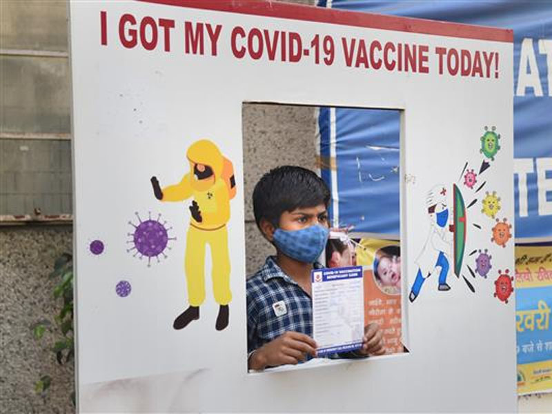 covid vaccination of children in 12 14 age group begins