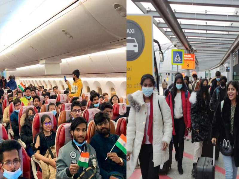 india evacuates stranded nationals from ukraine