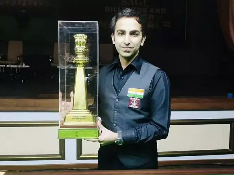 pankaj advani bags asian billiards title for 8th time