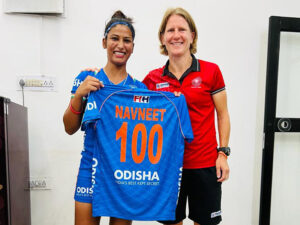 Hockey India congratulates Navneet Kaur on completing 100 international caps