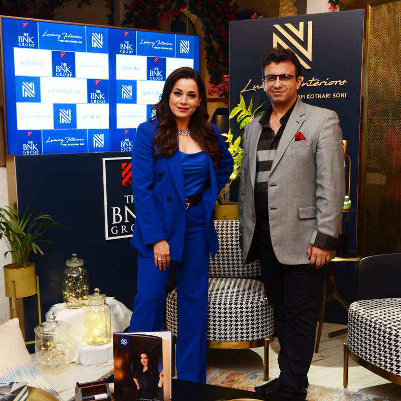 Neelam Kothari Soni Behzad Kharas at the launch of LINKBNK