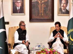 President Dr Arif Alvi on Sunday dissolved the National Assembly on Prime Minister Imran Khans advice