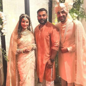 Sunil Talekar Alia Bhatt personal bodyguard shared a picture with the couple