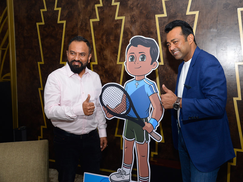 Tennis legend Leander Paes signs new animated show