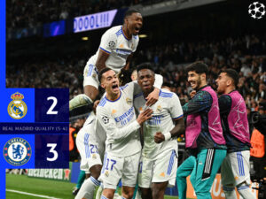 champions league real madrid survive stunning chelsea fightback