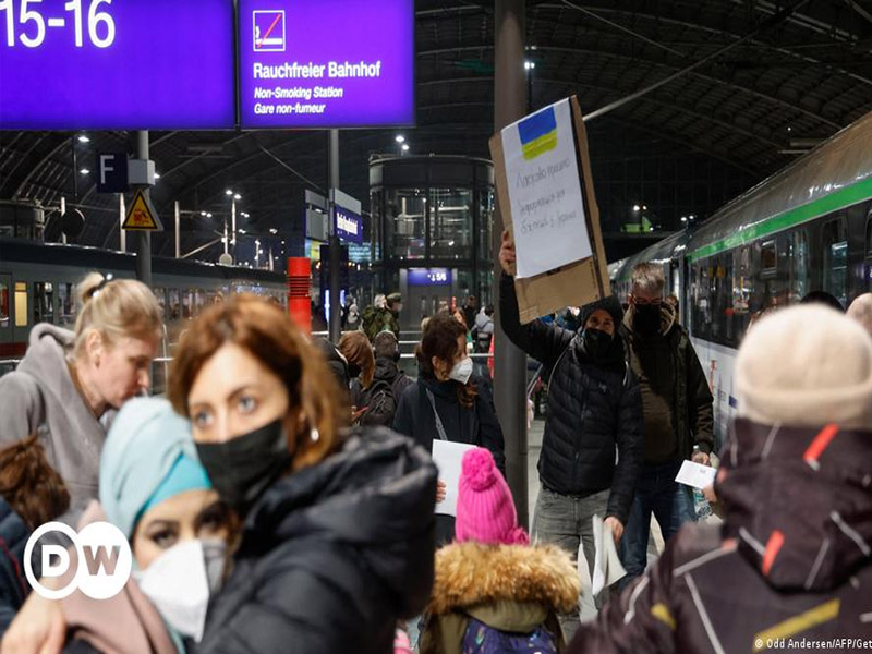 refugees from ukraine arrive in germany