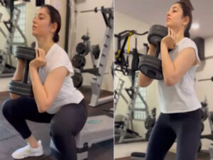 tamannah bhatia nails fitness goals as she preps for babli bouncer