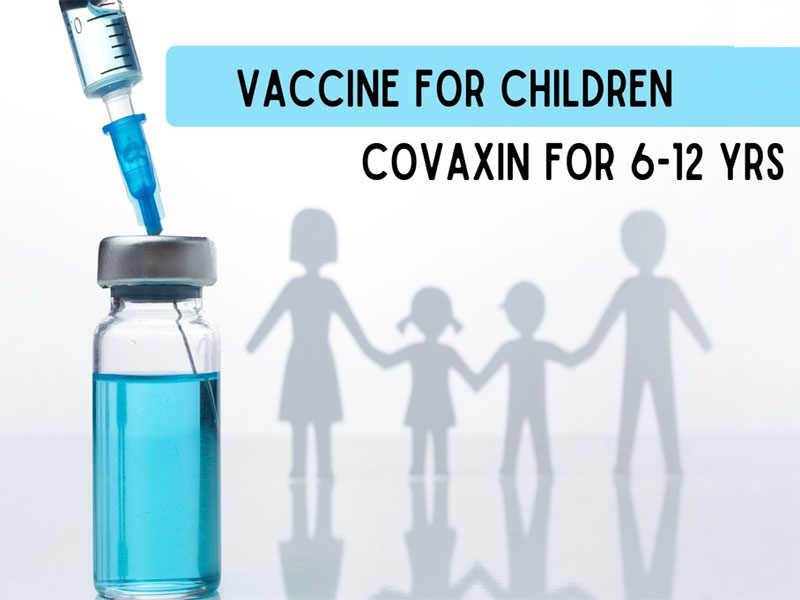 vaccine for children govt approves covaxin for 6 12 years age group