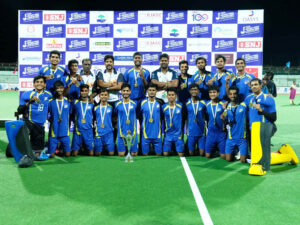 Gold Medalists 12th Hockey India Junior Men National Championship 2022