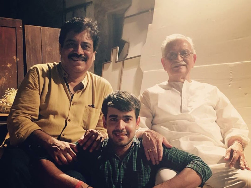 Gulzar Sahabs aura reflects magical vibes says actor Sagar Wahi