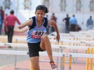 Jyothi Yarraji breaks 100m Hurdles National Record