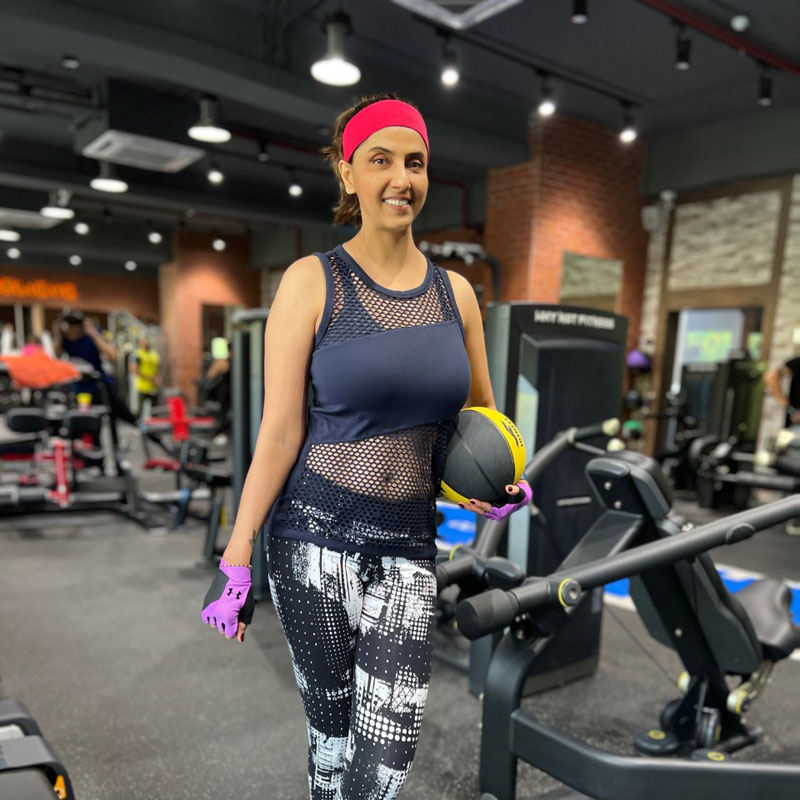 Jyoti Saxena Hot Workout