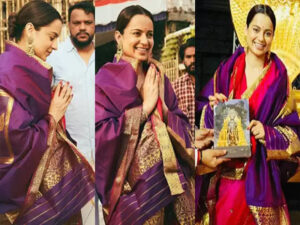 Kangana Ranaut visits Tirupati Balaji