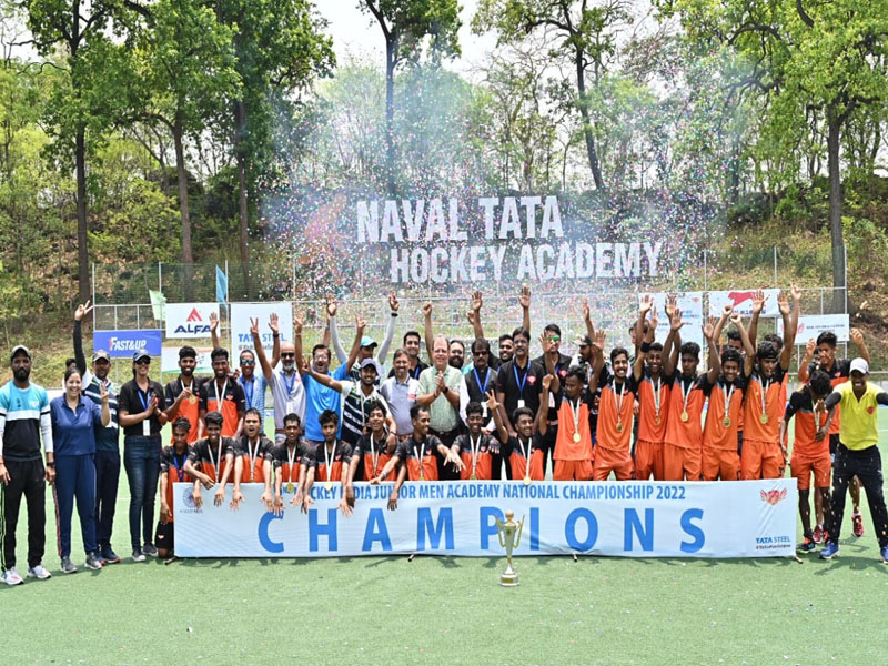 Naval Tata Hockey Academy Jamshedpur 1st Place