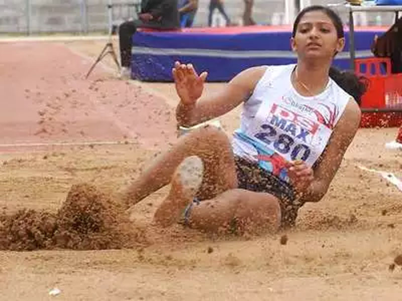 Nayana James Indian Grand Prix 4 Athletics Competition